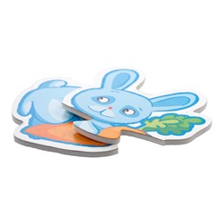 Мягкие пазлы-контуры для малышей «Лесные животные» серия Baby Toys