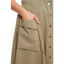 Beautiful&Free 6029 хаки, Платье