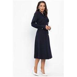 Платье Соломия (синее) П14216-5М