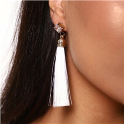 Серьги Кисти 34209, цвет молочный, арт.806.076