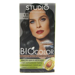 STUDIO  BIOCOLOR Крем-краска стойкая 1.0 черный