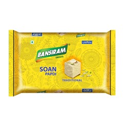 Soan Papdi TRADITIONAL, Bansiram Sweets (Соан папди КЛАССИЧЕСКАЯ, Бансирам), 250 г.