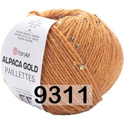 Пряжа YarnArt Alpaca Gold Paillettes