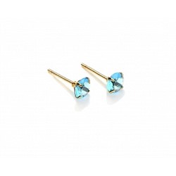 Серьги-гвоздики PR1469 -7 голуб