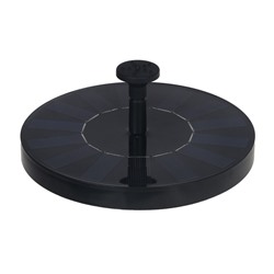 INBLOOM Фонтан на солнечной батарее d16cм 7V/1.4W, DC 7V/150MA, 160л/час