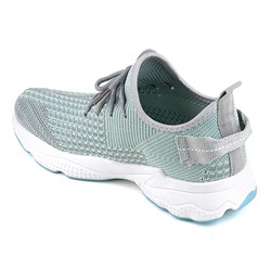 Кроссовки ЭСО WANNGO серые, ПВХ, мод.WGS-02-T-1, женские