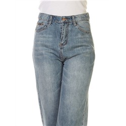7306 Бриджи джинсовые женские (80% хлопок, 20% полиэстер) размер W26 - 44 российский