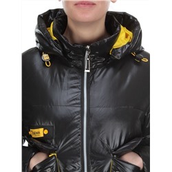 8267 BLACK Куртка демисезонная женская BAOFANI (100 гр. синтепон) размеры 46-48-50-52-54-56