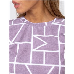 Костюм женский Текс-Плюс, цвет коричневый белый