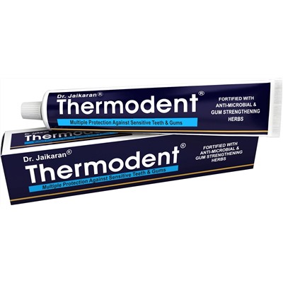 THERMODENT Multiple Protection Against Sensitive Teeth & Gums, Dr. Jaikar (ТЕРМОДЕНТ комплексная защита против чувствительности зубов и дёсен, Доктор Джейкар), 100 г.