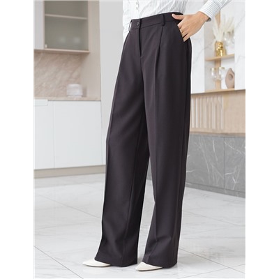 Брюки-палаццо из эластичной поливискозы