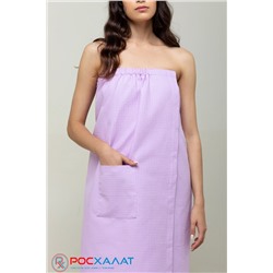 Женское вафельное парео на липучке В-09 (18)