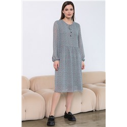 Платье В тренде (шифон, бирюза)