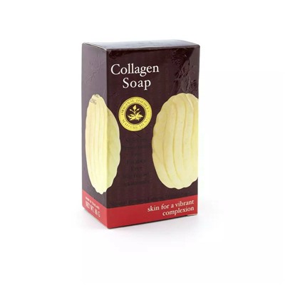 COLLAGEN SOAP skin for a vibrant complexion, Madame Heng (Мыло для снятия макияжа и против черных точек С КОЛЛАГЕНОМ, Мадам Хенг), 80 г.