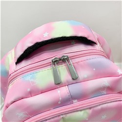 Z1009-1 роз Рюкзак женский (45х32х15)