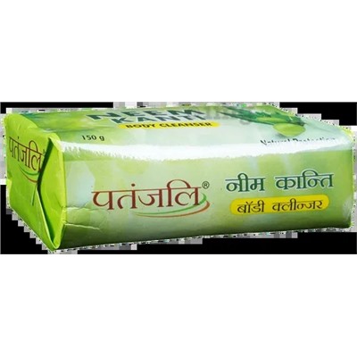 NEEM KANTI Body Cleanser, Patanjali (НИМ мыло для тела, Патанджали), 150 г.