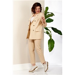 Anastasia 580 песочный, Брюки,  Жакет