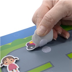 Пластик на липучках «Городок» (в конверте A4)