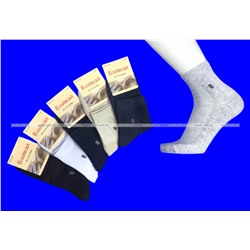 Байвей носки мужские сетка лен с крапивой арт. 5108 (5106)