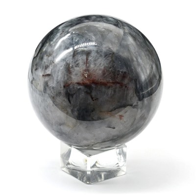 Шар из яшмы серебряной, диаметр 71мм, 507г
