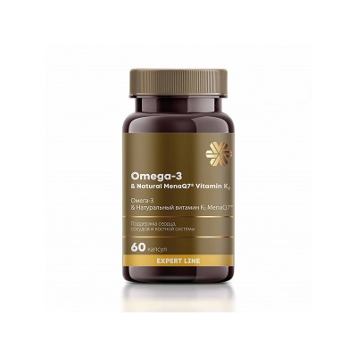 Омега-3 & Натуральный витамин К2 MenaQ7® - Expert Line