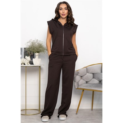 Жилет Хэрис (горький шоколад) Б14141-25М