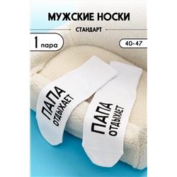 Носки стандарт Папа отдыхает НАТАЛИ #979201