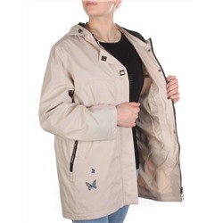 F2916 BEIGE Ветровка женская CO-COCOPINE (85% хлопок, 15% полиэстер) размер 50 (идет на 56 российский)