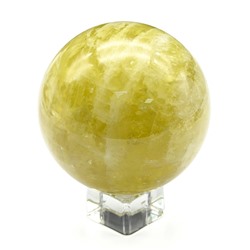 Шар из цитрина 1сорт, диаметр 70мм, 478-479гр.