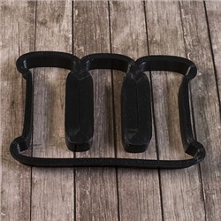 Вырубка для пряника "буква Ш" пластик, 8 см