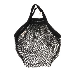 STRING BAG, Jungle Story (ЧЁРНАЯ авоська с короткой ручкой), 1 шт.