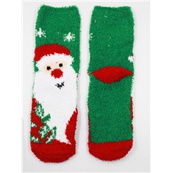 Носки НГ махровые р.35-40 "Christmas" Санта