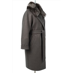 02-3054 Пальто женское утепленное (пояс)