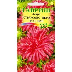 Астра Страусово перо Розовая (Код: 10481)