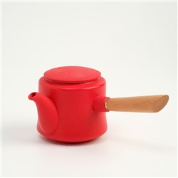 Набор для чайной церемонии 9 предметов, на 4 персоны, чашка 40 мл, чайник 250 мл, красный
