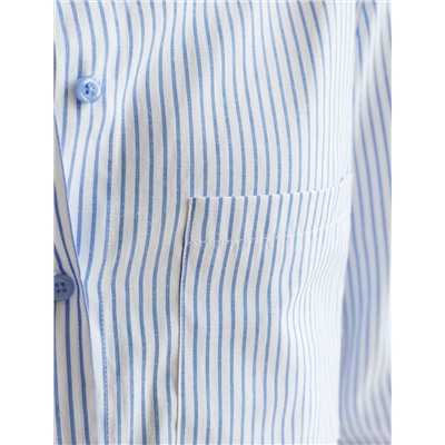 Укороченная блузка из хлопка