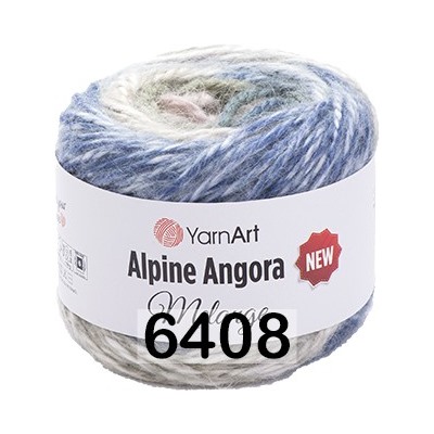 Пряжа YarnArt Alpine Angora Melange