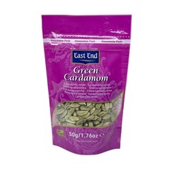 GREEN CARDAMOM, East End (КАРДАМОН ЗЕЛЁНЫЙ целый, Ист Энд), 50 г.