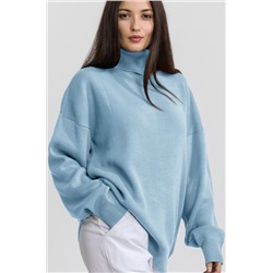 Женский свитер оверсайз с высоким воротом Happyfox