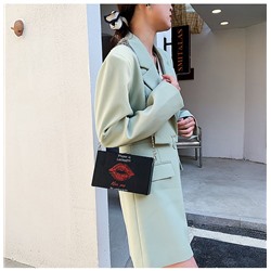 601D-1 бел/роз Сумка женская (19х12х5)