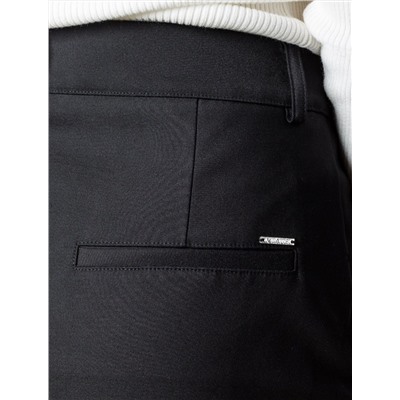 Юбка из плотной эластичной ткани из хлопка с нейлоном