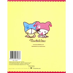 Тетрадь со сменным блоком, клетка, 160л, "Barcode Kitties"