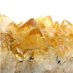 Друза цитрин 92*72*34мм, 236г, (L)