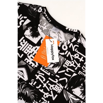 Детский лонгслив с двойным рукавом Happyfox