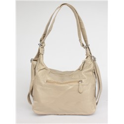 Сумка женская искусственная кожа Guecca-RY 608  (рюкзак change),  2отд,  бежевый 254699