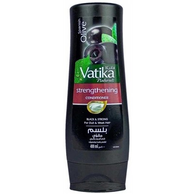 Vatika SPANISH OLIVE, Dabur (Ватика ИСПАНСКАЯ ОЛИВКА Кондиционер УКРЕПЛЕНИЕ для тусклых и ослабленных волос, Дабур), 400 мл. - СРОК ГОДНОСТИ ДО 31 ИЮЛЯ 2025 ГОДА