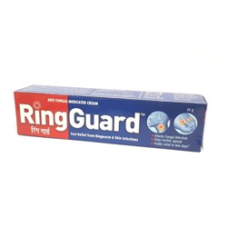 RING GUARD cream (Ринг Гард противогрибковый медицинский крем), 20 г.