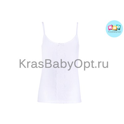 Майка белая для девочки