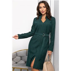 Платье Классическая грация (изумрудное) П13665-19М