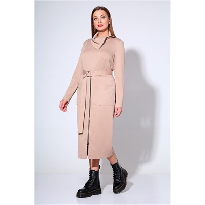 Liona Style 670 бежевый, Платье